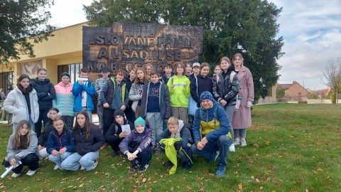 Žáci 7.B navštívili Památník Velké Moravy ve Starém Městě