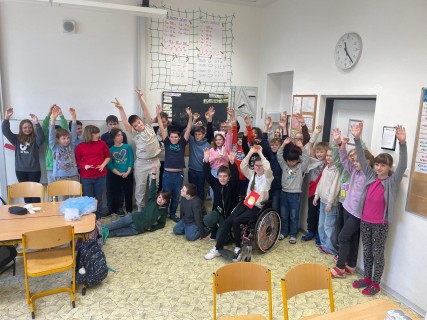 Velikonoční dílničky 4. C a žáků ZŠ speciální