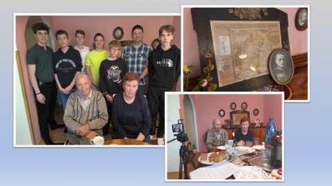 Projekt Z místa, kde žijeme pokračoval besedou s pamětníky v Ostrožské Nové Vsi