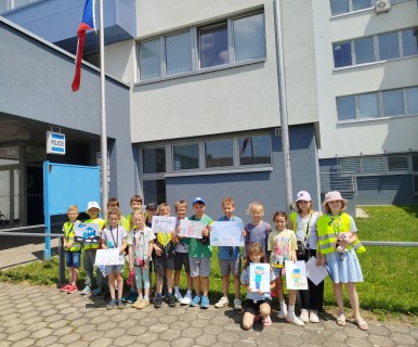 ŠD - návštěva Policie ČR UH