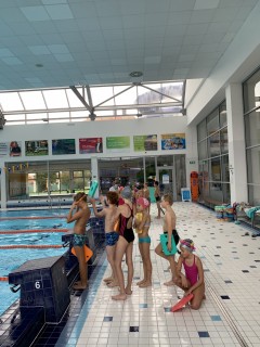 Plavecký výcvik našich třeťáků