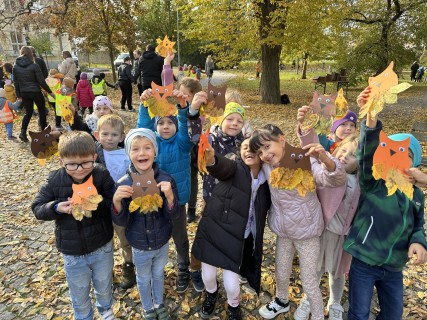 Den stromů 1. ročníku v jezuitské zahradě