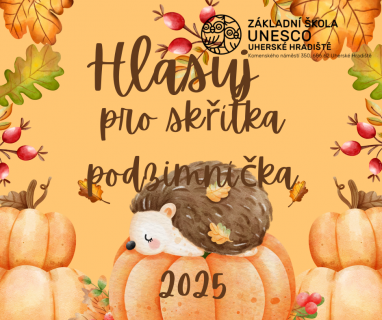 Hlasování o nejzajímavějšího" Skřítka Podzimníčka" je spuštěno