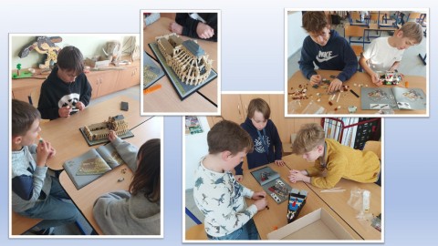 Stavba lego katedrály Notre Dame a Titanic pokračuje