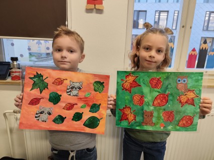 ŠKOLNÍ DRUŽINA - VÝSTAVA PRO SENIORY