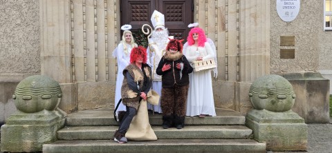 Návštěva sv. Mikuláše na naší škole
