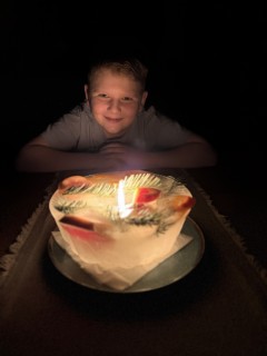 Ledové svícny - 4.B