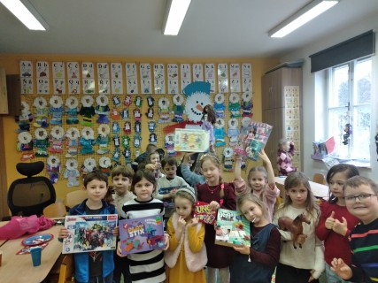 Pololetní párty s překvapením 1. oddělení ŠD