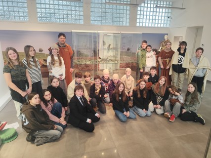 Výukový program Jak se žilo v době bronzové s žáky 6.C