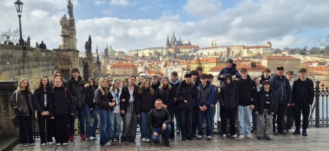Výlet 8.C do Prahy: Den plný historie, památek a společných zážitků