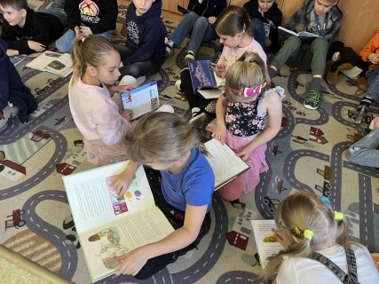 Čtenářská dílna u druháků