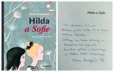 Online beseda s autorkou knihy Hilda a Sofie